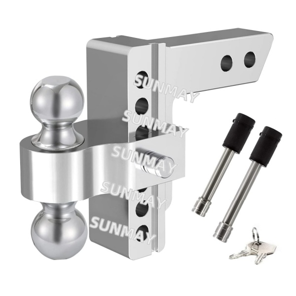 Durable Aluminum Tow Hitch with rust-resistant coating for long-lasting towing performance